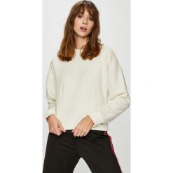 Lee - Bluza. Białe bluzy damskie marki Lee, s, z bawełny, bez kaptura. Za 239,90 zł.