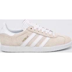 Adidas Originals - Buty Gazelle. Brązowe buty sportowe damskie adidas Originals, bez wzorów, ze skóry, sportowe. W wyprzedaży za 319,90 zł.