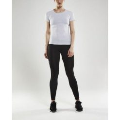 Bluzki, topy, tuniki: Craft Koszulka damska Essential SS RN 1906049 - 122900 White r. S