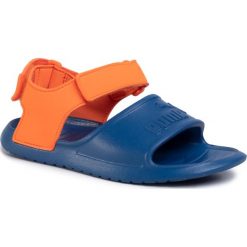 Sandały PUMA - Divecat V2 Injex Ps 369546 04 Bright Cobalt/Firecracker. Pomarańczowe sandały chłopięce Puma, ze skóry ekologicznej. Za 139,99 zł.