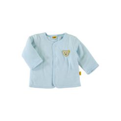 Bluzy niemowlęce: STEIFF Baby Nicki Bluza kurteczka baby blue