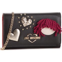 Torebka LOVE MOSCHINO - JC5601PP17LF0000 Nero. Czarne torebki klasyczne damskie Love Moschino, bez wzorów, ze skóry ekologicznej, wizytowe, bez dodatków. W wyprzedaży za 339,00 zł.