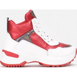 Czerwone Traperki Tiarna. Czerwone sneakersy damskie Renee. Za 119,99 zł.