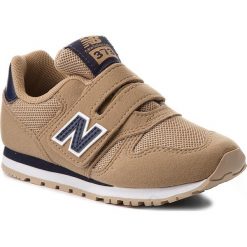 Trampki chłopięce: Sneakersy NEW BALANCE – KV373TAY Brązowy