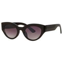 VILA Damskie okulary przeciwsłoneczne Ef Sun okulary Jenny Black. Czarne okulary przeciwsłoneczne damskie Vila. W wyprzedaży za 39,00 zł.