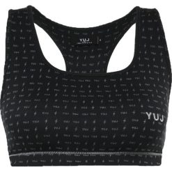 Biustonosze sportowe: YUJ BRA CRAZYBRA Biustonosz sportowy black