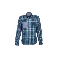 Koszule z długim rękawem Chevignon CL NAVY DOUBLE. Zielone koszule męskie marki Chevignon, s, bez wzorów, bez kołnierzyka, z długim rękawem. Za 303,20 zł.