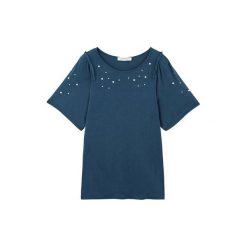 T-shirty męskie: T-shirt z perełkami