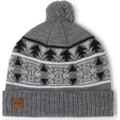 Czapka QUIKSILVER - EQYHA03194 KRPH. Szare czapki męskie Quiksilver, bez wzorów, z poliesteru. W wyprzedaży za 129,00 zł.
