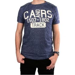 Cars-Jeans Niebieska Koszulka Męska Z Nadrukiem Arjo Navy 4058211 (Rozmiar Xl). Niebieskie koszulki męskie marki Cars Jeans, xl, z nadrukiem, z jeansu, eleganckie, bez kołnierzyka, bez rękawów. W wyprzedaży za 59,00 zł.