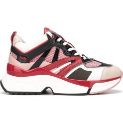 Karl Lagerfeld Aventur Delta Low Tenisówki Czerwony. Czerwone trampki i tenisówki damskie KARL LAGERFELD, bez wzorów, ze skóry, bez zapięcia. Za 1170,95 zł.