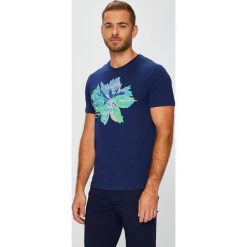 U.S. Polo - T-shirt. Szare koszulki polo męskie marki U.S. Polo, l, z nadrukiem, z bawełny. W wyprzedaży za 129,90 zł.