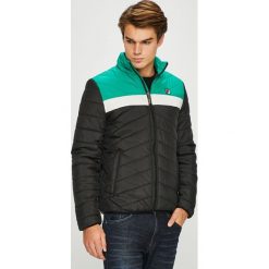 Fila - Kurtka. Czarne płaszcze męskie Fila, s, bez wzorów, z poliesteru, krótkie, bez kaptura. W wyprzedaży za 319,90 zł.