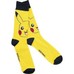 Pokemon Pikachu Skarpetki żółty. Czarne skarpetki męskie marki Black Premium by EMP. Za 32,90 zł.