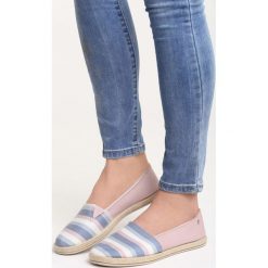 Espadryle damskie: Różowe Espadryle Lie is Thief