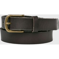 Scotch & Soda - Pasek skórzany. Pomarańczowe paski męskie marki Scotch & Soda, w paski, ze skóry. W wyprzedaży za 119,90 zł.