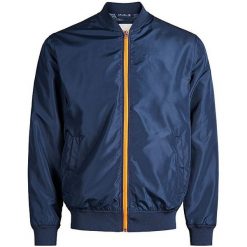 Jack&Jones Męska Kurtka Joribiza Bomber Total Eclipse (Rozmiar M). Niebieskie kurtki męskie marki Jack&Jones, m. W wyprzedaży za 101,00 zł.