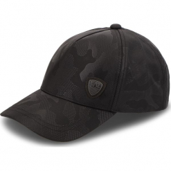 Czapka z daszkiem EA7 EMPORIO ARMANI - 275628 8A897 55820 Camouflage Black. Czarne czapki z daszkiem męskie marki EA7 Emporio Armani, z materiału. Za 329,00 zł.