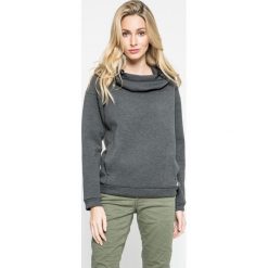Napapijri - Bluza. Szare bluzy sportowe damskie marki Napapijri, s, z elastanu, z kapturem. W wyprzedaży za 239,90 zł.