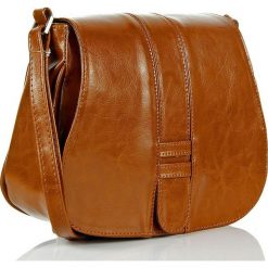 Torebka skórzana listonoszka DAN-A T252 camel - camel. Brązowe listonoszki damskie DAN-A, na randkę, bez wzorów, ze skóry, retro, małe, bez dodatków. Za 189,99 zł.