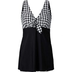 Sukienka kąpielowa shape Level 1 bonprix czarno-biały. Czarne stroje kąpielowe damskie bonprix, bez wzorów. Za 129,99 zł.