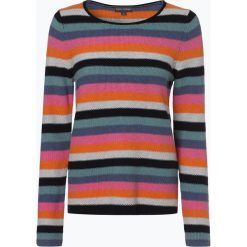 Franco Callegari - Sweter damski, niebieski. Niebieskie swetry damskie marki Franco Callegari, xl, w paski, z dzianiny, bez rękawów, bez kaptura. Za 179,95 zł.