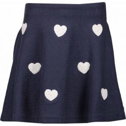 Blue Seven - Spódnica dziecięca 92-128 cm. Niebieskie spódniczki dziewczęce Blue Seven, bez wzorów, z bawełny, mini, rozkloszowane. W wyprzedaży za 69,90 zł.