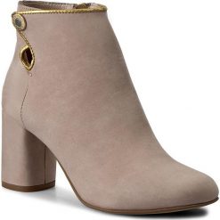 Botki EVA MINGE - Isabell 1E 17SM1372124ES 227. Brązowe botki damskie skórzane marki Eva Minge, eleganckie. W wyprzedaży za 259,00 zł.