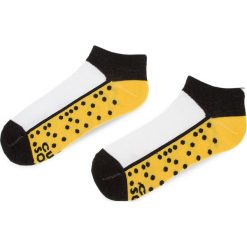 Skarpety Niskie Unisex CUP OF SOX - Snaplijki A Kolorowy Żółty. Żółte skarpetki damskie marki Cup of sox, bez wzorów, z elastanu. Za 15,00 zł.