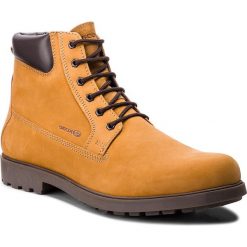 Trapery GEOX - U Rhadalf B U845HB 00032 C5046 Biscuit. Żółte buty zimowe męskie Geox, z zamszu. W wyprzedaży za 279,00 zł.