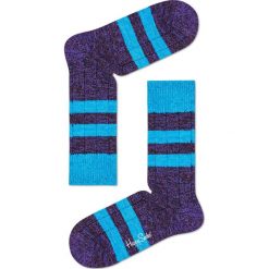 Happy Socks - Skarpety Wool. Niebieskie skarpetki męskie marki Happy Socks, z elastanu. W wyprzedaży za 39,90 zł.