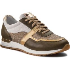 Sneakersy NESSI - 18322 Khaki. Zielone półbuty damskie Nessi, z zamszu. W wyprzedaży za 229,00 zł.