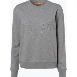 Bluzy damskie: BOSS Casual – Damska bluza nierozpinana – Talogi, szary