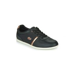 Buty Lacoste REY SPORT 319 1 CFA. Czarne buty sportowe damskie Lacoste, bez wzorów, sportowe. W wyprzedaży za 335,30 zł.