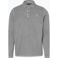 Marc O'Polo - Męska koszulka polo, szary. Szare koszulki męskie Marc O'Polo, m, bez wzorów, vintage, polo, z długim rękawem, długie. Za 349,95 zł.