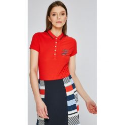 Tommy Hilfiger - Top. Szare topy damskie TOMMY HILFIGER, l, z bawełny. W wyprzedaży za 199,90 zł.