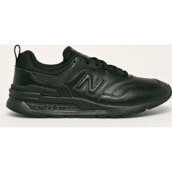 New Balance - Buty CM997HDY. Czarne sneakersy męskie New Balance, ze skóry, na sznurówki. W wyprzedaży za 299,90 zł.