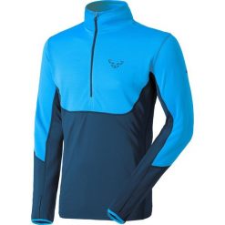 Koszulka do biegania męska DYNAFIT TLT POLARTEC 1/2 ZIP / 08-0000070765-8941 - niebiesko-granatowy. Niebieskie koszulki męskie marki Dynafit, m, bez wzorów, bez kołnierzyka, bez rękawów, do biegania. Za 299,00 zł.