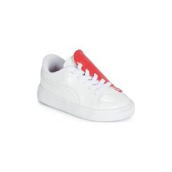 Buty Dziecko Puma INF B CRUSH PATENT AC.W-H. Białe trampki dziewczęce Puma, bez wzorów, bez zapięcia. Za 259,00 zł.