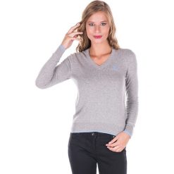 Swetry klasyczne damskie: Sweter w kolorze szarym