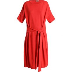Stefanel ABITO IN MAGLIA MISTO Sukienka dzianinowa red. Czerwone sukienki dzianinowe Stefanel, xl. Za 739,00 zł.