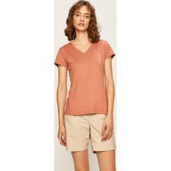 Columbia - T-shirt. Niebieskie topy damskie Columbia, s, bez wzorów, z elastanu, z krótkim rękawem. Za 169,90 zł.