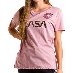 ALPHA INDUSTRIES NASA PM > 198053487. Koszulki damskie Alpha Industries, m, z aplikacjami, z bawełny, eleganckie, bez kołnierzyka. W wyprzedaży za 109,99 zł.