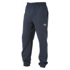 Umbro Spodnie Dresowe M Wells Blue Melange S. Brązowe joggery męskie marki Umbro, z dresówki. W wyprzedaży za 59,00 zł.