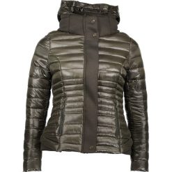Kurtka przejściowa w kolorze khaki. Brązowe kurtki damskie . W wyprzedaży za 219,95 zł.