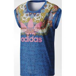 Topy sportowe damskie: Adidas Originals Koszulka damska Borbomix niebieska r. 36 (BR5163)
