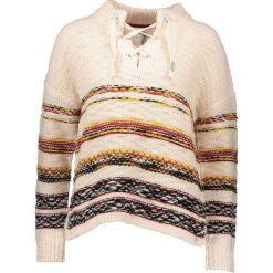 Sweter "Lexi" w kolorze beżowym. Brązowe bez kategorii marki khujo, s, w paski, ze splotem. W wyprzedaży za 181,95 zł.