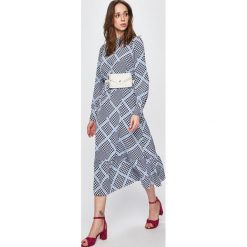 Vero Moda - Sukienka. Czarne sukienki damskie marki Vero Moda, na co dzień, s, bez wzorów, z poliesteru, casualowe, z okrągłym kołnierzem, bez rękawów, maxi, rozkloszowane. Za 219,90 zł.