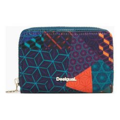 Desigual Portfel Damski Wielokolorowy Magnetic Erika. Szare portfele damskie marki Desigual. W wyprzedaży za 119,00 zł.