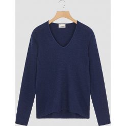 Sweter w kolorze granatowym. Niebieskie swetry damskie Rodier, z wełny, klasyczne. W wyprzedaży za 169,95 zł.